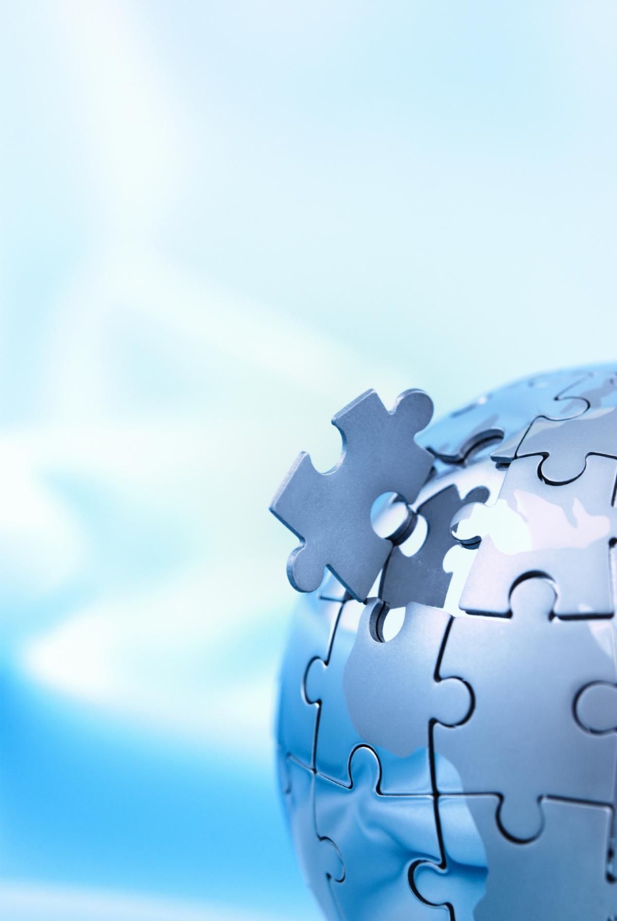 DNA-Helix mit Erde Hintergrund